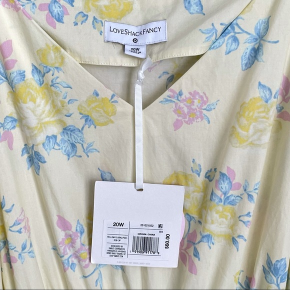 LoveShackFancy NWT yellow dress - Picture 9 of 9